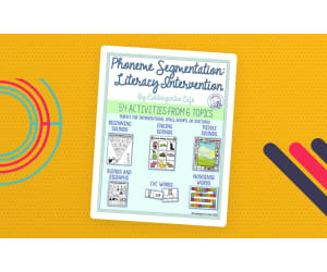Literacy Intervention Packet: Phoneme Segmentation | Differentiated Activities