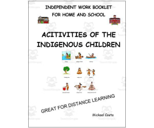 Literacy Sheets: Activities First Nations children