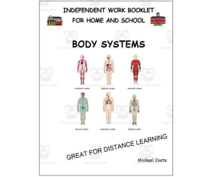 Literacy worksheets: Body systems