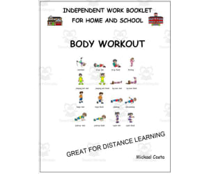 Literacy worksheets: Body workout