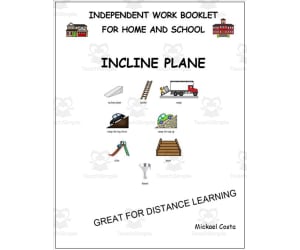 Literacy worksheets: inclined plane