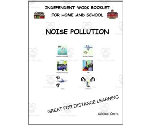 Literacy worksheets: noise pollution