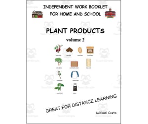 Literacy worksheets: Plant product vol 2