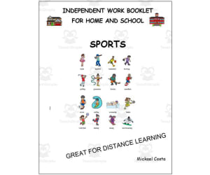 Literacy worksheets: sports