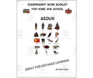 Literacy worksheets: The Sioux