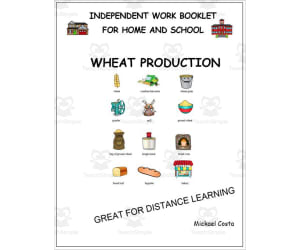 Literacy worksheets: Wheat production