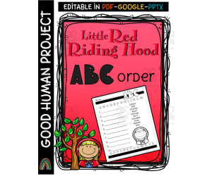 Little Red Riding Hood | ABC Order Activity