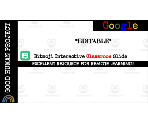 Little Red Riding Hood Bitmoji Slide | Google Classroom Interactive Activity