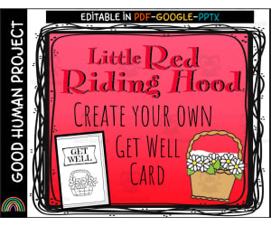 Little Red Riding Hood | Get Well Card Writing