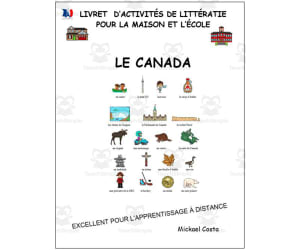 Livret d’activités de littératie et vocabulaire: Canada