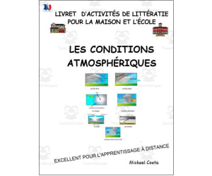 Livret d’activités de littératie et vocabulaire: Les conditions atmosphériques, la météo