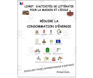 Livret d’activités de littératie et vocabulaire: Réduire la consommation d'énergie