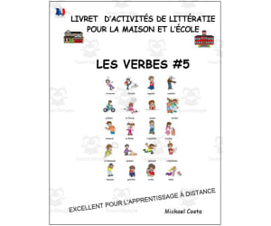 Livret d’activités de littératie et vocabulaire: Verbes, volume 5