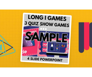 Long I: Sample Phonics Games and Activities - Three Quiz Show Games
