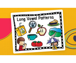 Long Vowel Patterns Activity Packet