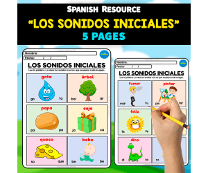 LOS SONIDOS INICIALES | Spanish Resource
