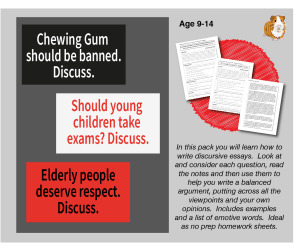 Lots Of Discursive Essays To Write: Pack 2 (9-14 years)