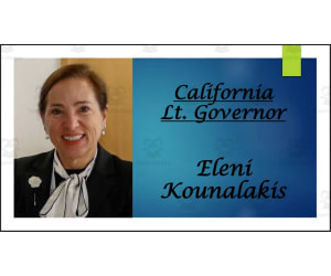 Lt. Governor Eleni Kounalakis (CA) Biography PowerPoint