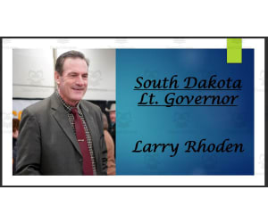 Lt. Governor Larry Rhoden (SD) Biography PowerPoint