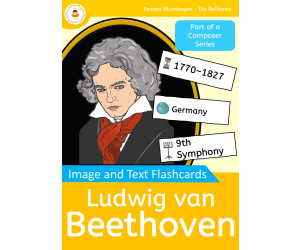 Ludwig van Beethoven – Picture and Text Flashcards