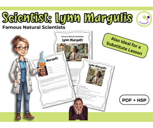 Lynn Margulis – Fact Sheet, Quiz & Interactive PDF incl. H5P