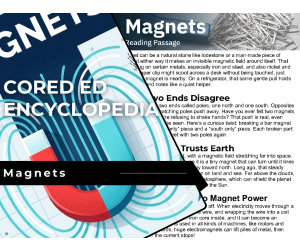 Magnets Reading Comprehension Passage - Cored Ed Encyclopedia