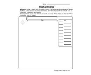Make a Map Worksheet