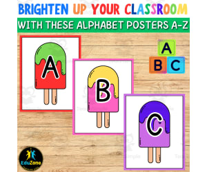 Make Alphabet Learning Cool and Fun with These Summer-themed Classroom
