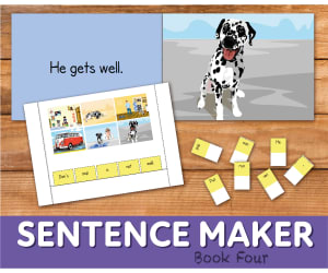 Make Sentences With The Sentence Maker: Book 4 (4-7 years)