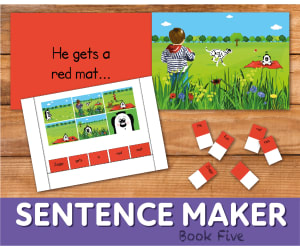 Make Sentences With The Sentence Maker: Book 5 (4-7 years)