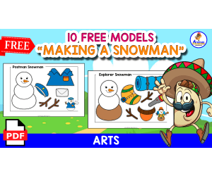 MAKING A SNOWMAN | 10 FREE MODELS