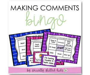 Making Comments BINGO