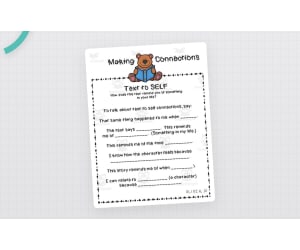 Making Connections Anchor Chart