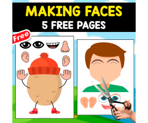 MAKING FACES | 5 FREE PAGES