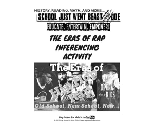 Making Inferences Activities: The Eras of Rap | Nonfiction Passage with Questions