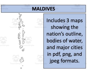 Maldives Map Resources