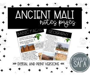 Mali Social Studies Notebook