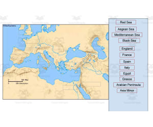 Map Labeling Practice Page