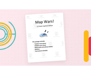Map Wars: U.S. State Capitals Edition | Interactive Geography Game