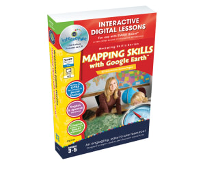 Mapping Skills with Google Earth - Digital Lesson Plan Gr. 3-5 - FLASH-MAC