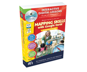 Mapping Skills with Google Earth - Digital Lesson Plan Gr. PK-2 | PC Software