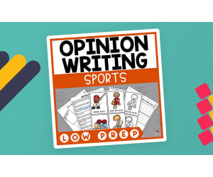 March Madness Sports Opinion Writing Step-by-Step (Would You Rather)