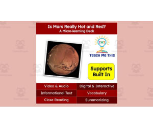 Mars | Interactive Science Lesson | Micro-Learning Deck