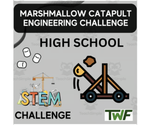 Marshmallow Catapult Challenge - HIGH SCHOOL - STEM Engineering