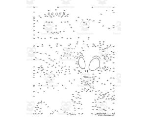 Martian Extreme Difficulty Dot-to-Dot / Connect the Dots