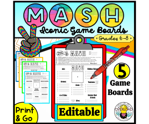 MASH Get to Know You Boards