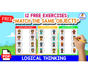 MATCH THE OBJECT | PEOPLE THEMED