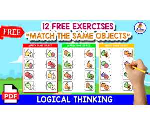 MATCH THE SAME DRAW | FRUITS THEMED