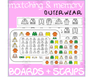 MATCHING & MEMORY BOARDS WITH STRIPS| OUTERWEAR
