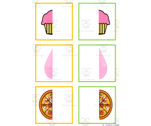 Matching Card Halves: Symmetry Pack